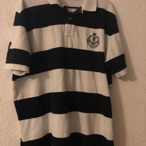 Ralph Lauren Big&Tall Mens Striped black/white